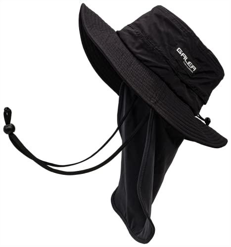 [GALEA] ガレア Produce by BASARO フィッシングハット アドベンチャーモデル サファリハット 釣り 帽子 紐付き タレ付き 日除け付き つば広