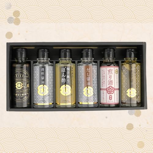 ［公式］フンドーダイこだわりの贅沢6本セット 100ml×6本 醤油 透明 ギフト お歳暮 刺身 調味料