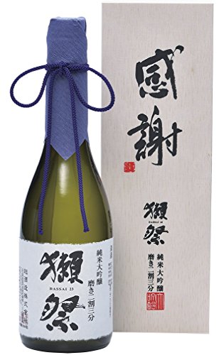 獺祭 (だっさい) 純米大吟醸 磨き二割三分 「感謝」木箱入り 720ml ギフトBox