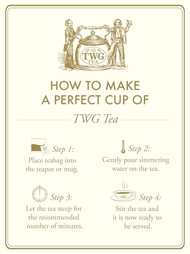 TWG Tea 高級紅茶 1837 Black Tea ティーバッグ 個包装 2.5g×15個 ギフト・贈り物