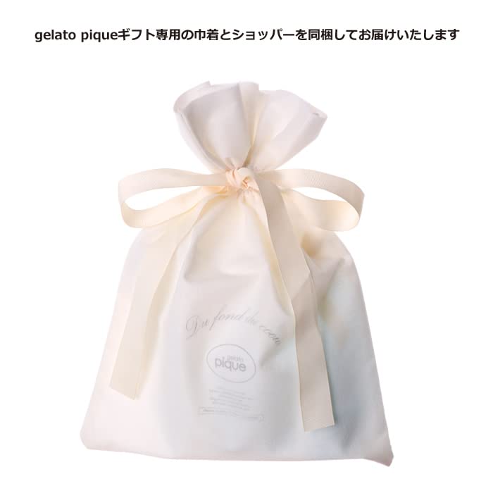 gelato pique ジェラートピケ ギフトセット ハンドケア2点 巾着＆ショッパー付き ピーチフローラル