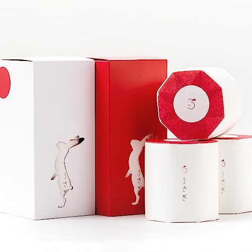 うさぎ4ロール 紅白ギフトボックス 高級トイレットペーパー おもてなしギフト受賞 内祝 手土産