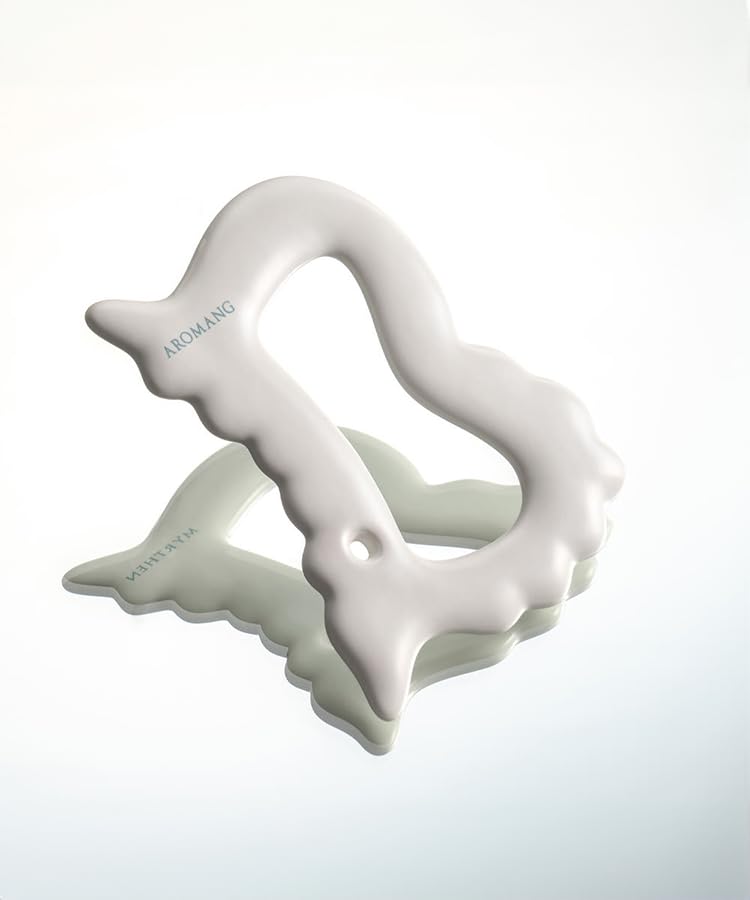 AROMANG アロマン カッサ ボディ専用 天然セラミック製 マッサージプレート