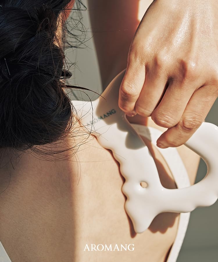 AROMANG アロマン カッサ ボディ専用 天然セラミック製 マッサージプレート