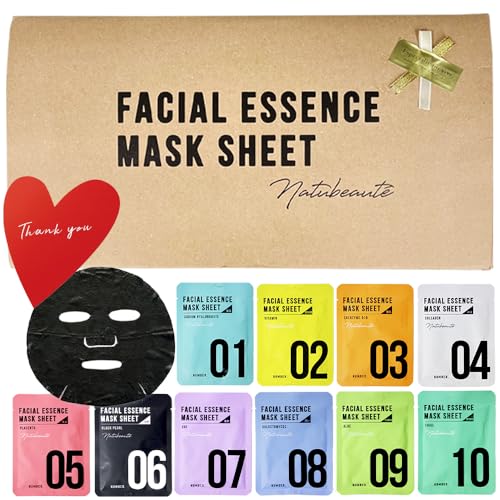 シートマスク 10枚 ギフトセット 母の日 スキンケア メッセージカード付き