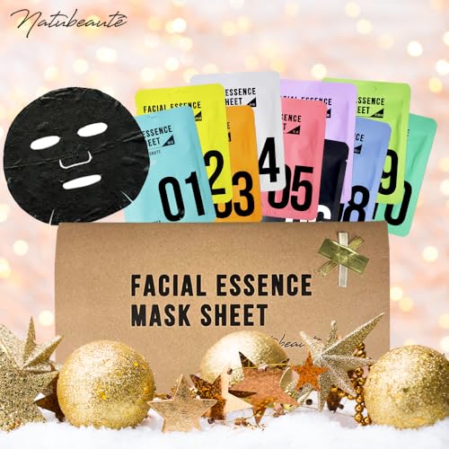 シートマスク 10枚 ギフトセット 母の日 スキンケア メッセージカード付き