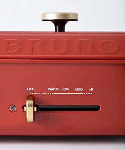 BRUNO ブルーノ コンパクトホットプレート たこ焼き セラミック鍋 平面
