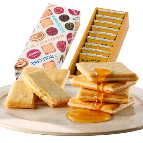 [ザ・メープルマニア] メープルバタークッキー お菓子 スイーツ ギフト 東京土産 手土産 個包装 プレゼント お返し 内祝い 焼き菓子 退職 おしゃれ 大人 (9枚入)