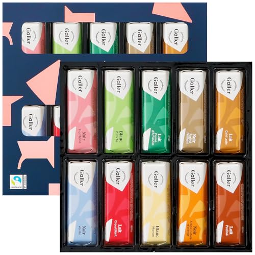 ガレー Galler チョコレート ベルギー王室御用達 ミニバー 10本入り ホワイトデー ギフト 手提げ袋付き