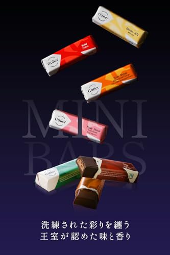 ガレー Galler チョコレート ベルギー王室御用達 ミニバー 10本入り ホワイトデー ギフト 手提げ袋付き