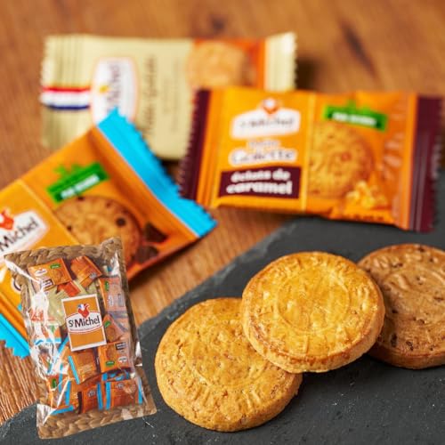【正規販売代理店】 サンミッシェル ベビーガレット 50枚入り 3種類 アソート バタークッキー ガレット 個包装 大容量 フランス ビスケット おしゃれ かわいい ギフト プレゼント お返し ショートニング不使用 保存料不使用 人口着色料不使用 St Michel ブルトンヌ ブルターニュ プチギフト 個包装 お菓子 バタービスケット お配り 一口サイズ