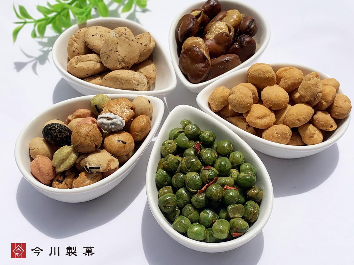 今川製菓 ナッツ ＆ 豆菓子 9パック入 おつまみ プレゼント ギフト セット 誕生日 贈り物 手土産 御礼