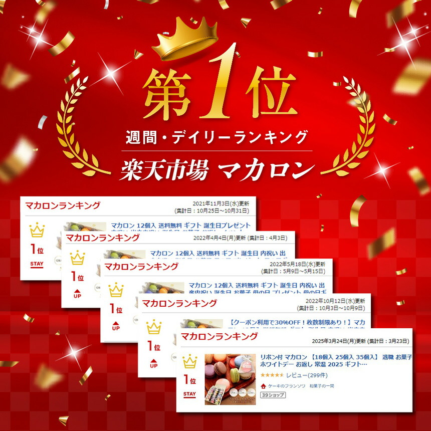 リボン付 マカロン 18個入 25個入 35個入 ホワイトデー お返し ギフト 退職 お菓子 個包装 職場 産休 異動 お礼 天使がくれたマカロン