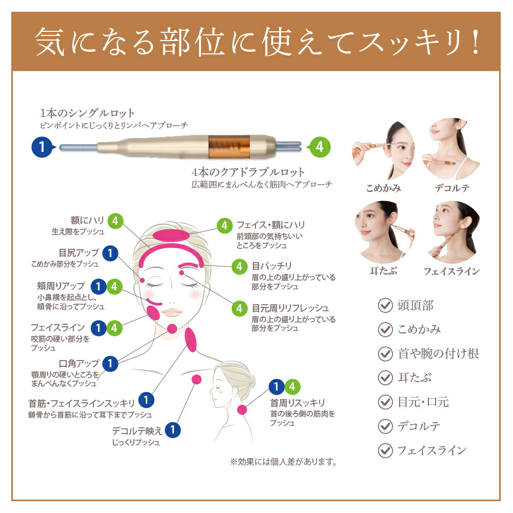 ツボ押し棒 ポスポス 美顔器 母の日 ギフト プレゼント U-ni